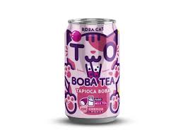 Boba Cat Taro Tapioca Bubble Tea