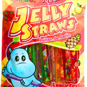 TW | ABC | Fruit Jelly Straws in Bag - Assorted