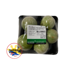 Fresh Round Eggplant Aubergine