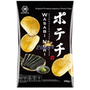 Chips pot. Wasabi Nori KOIKEYA bg 100g