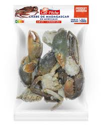 Cut Mangrove Crab Raw Cleaned P
