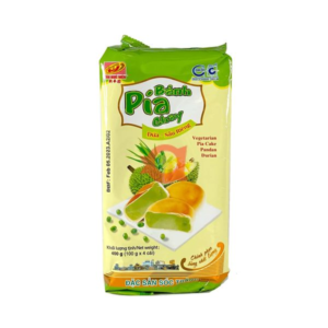 THV Pia Cake - Durian Mung Bean Pandan