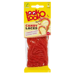 LOOK-O-LOOK Candy Laces Strawberry Flavor