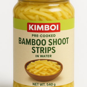 KIMBOI Pre-Cooked Bamboo Shoot Strips in Water