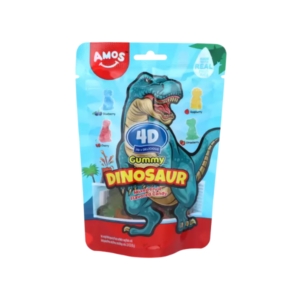 Amos | 4D Gummy Dinosaur - Fruity Flavor