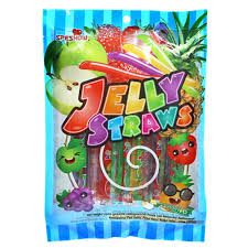 SPESHOW Fruit Jelly Straws Assorted