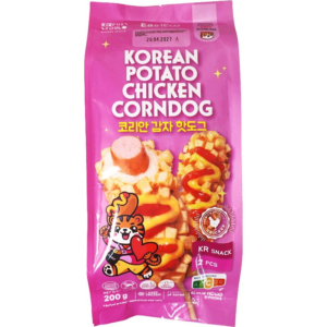Korean Chicken Corndog Potato