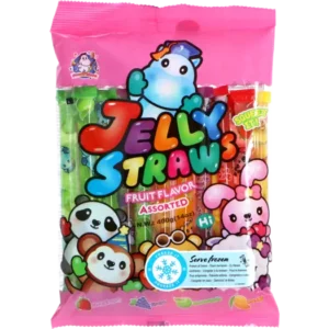 TW | ABC | Animal Friends Jelly Straw Bag - Different Flavors | 20x400g.