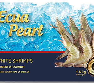 Pacific White Shrimps Raw Head On Shell On 20/30