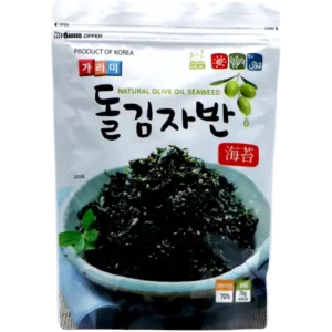 KR | Garimi | Olive Oil Seaweed Snack (Shredded) GimJaban Flavor | 30x70g.