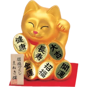 Tokyo Design Studio | Lucky Cat Gold (Fortune, 17,5cm.)