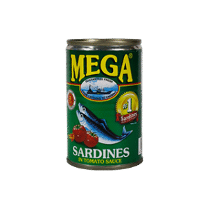 Sardines tom. saucegreen MEGA can 155g