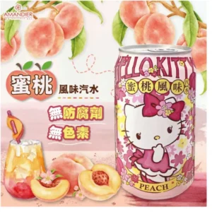 Hello Kitty Peach Soda