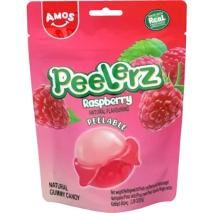 Peelerz Gummy Candy - Raspberry