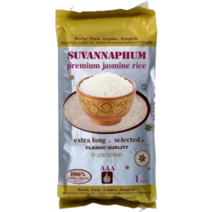 Suvannaphum 1kg Jasmine Rice Premium Quality