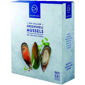 Half Shell Mussels New Zealand Blanched MEDIUM (30/45)