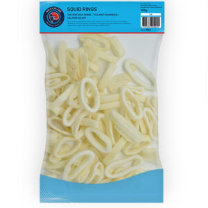 Squid Rings Raw cleaned 3-6 cm