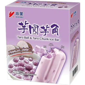 Taro Boba with Chunk Ice Bar